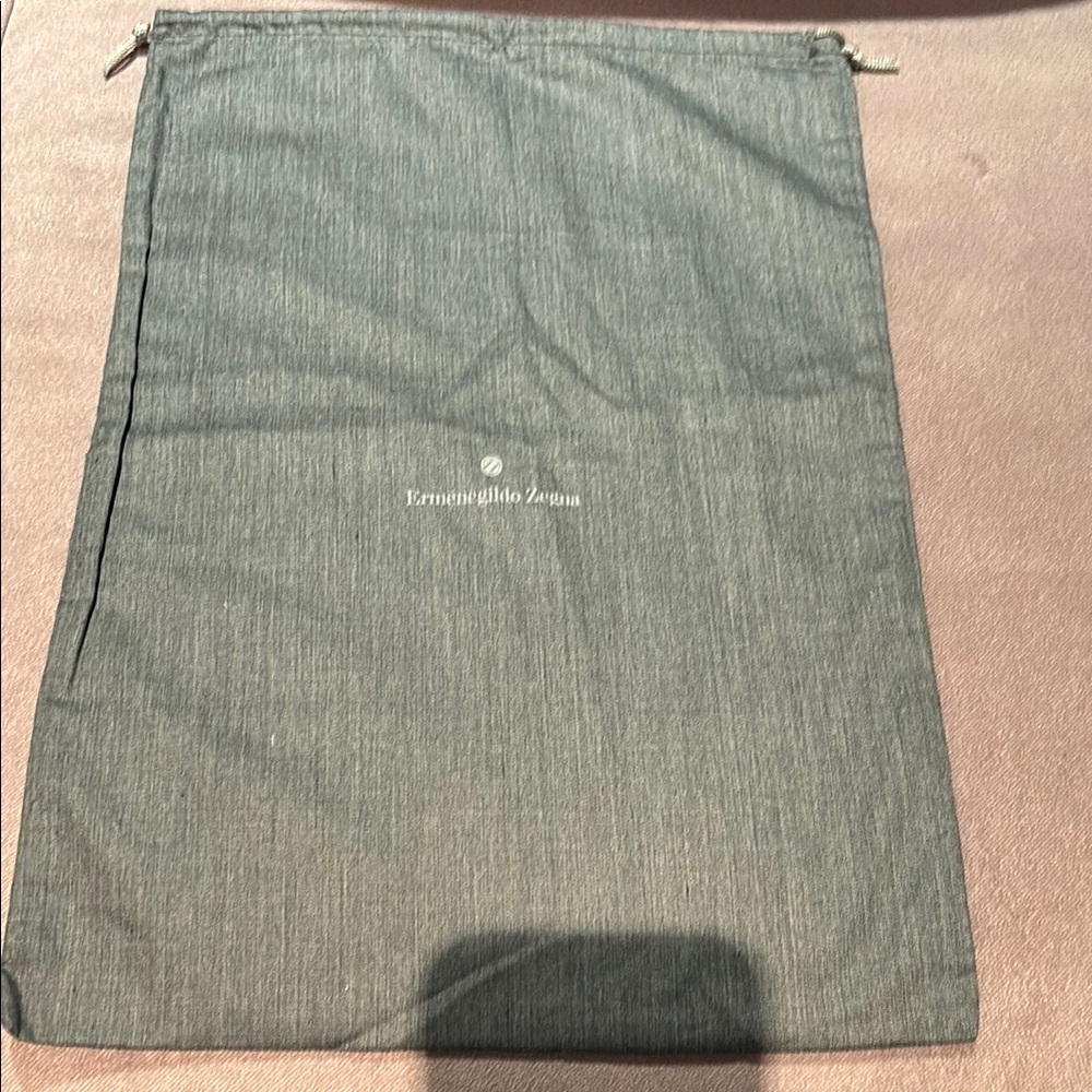 Ermenegildo Zegna Gray Men's dust Bag for wallet or belt